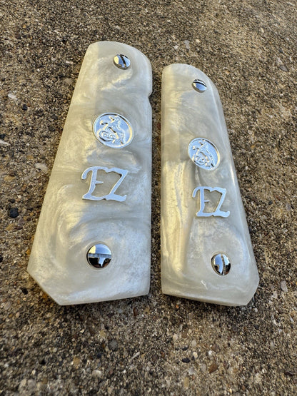 1911 45 38 Super Full Size EZ Resin Colt Coin Gun Pistol Grip Cachas