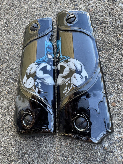 1911 45 38 Super Full Size Batman Gun Pistol Grip Cachas & Screws