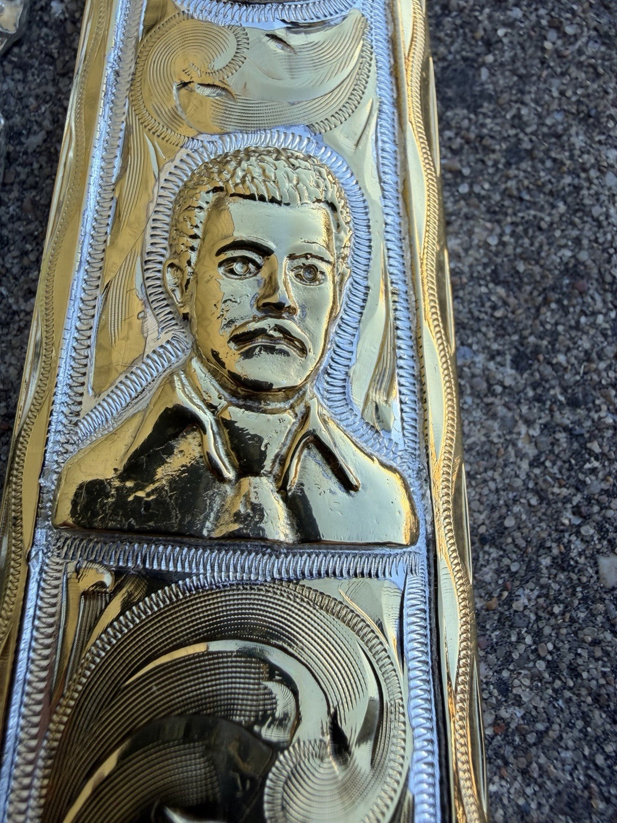 1911 45 38 Super Full Size Gold Gun Pistol Grip Cachas Chapeado & 24K Screws