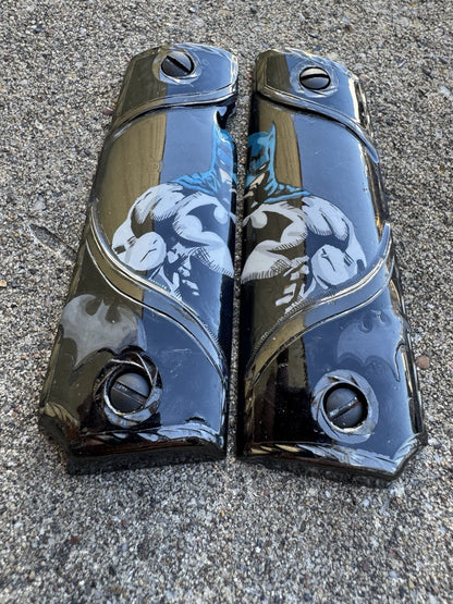 1911 45 38 Super Full Size Batman Gun Pistol Grip Cachas & Screws