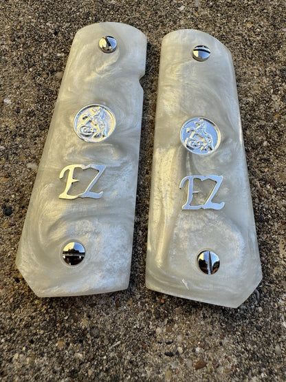 1911 45 38 Super Full Size EZ Resin Colt Coin Gun Pistol Grip Cachas